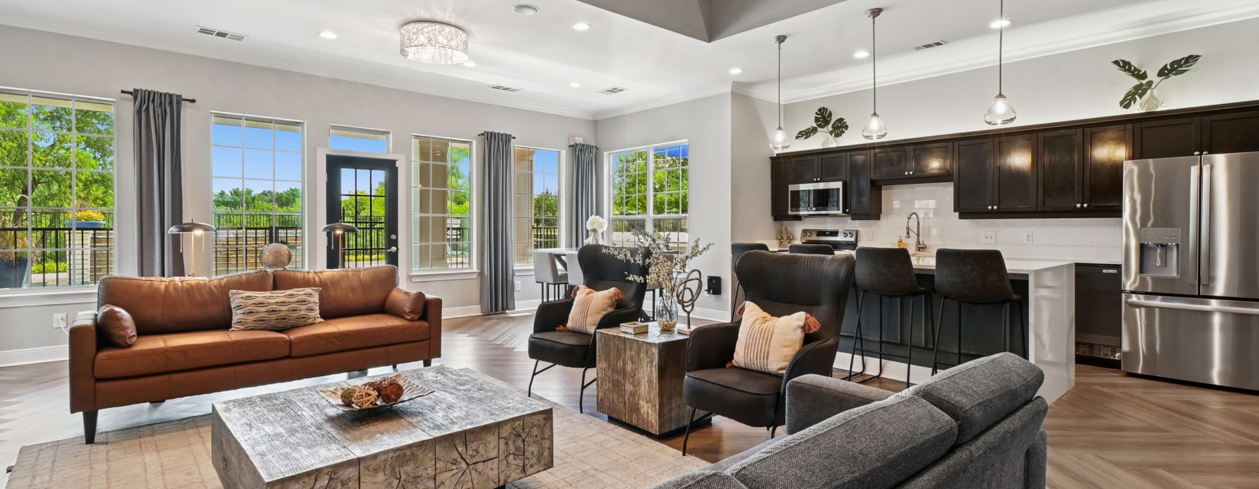resident lounge with ample seating and natural light